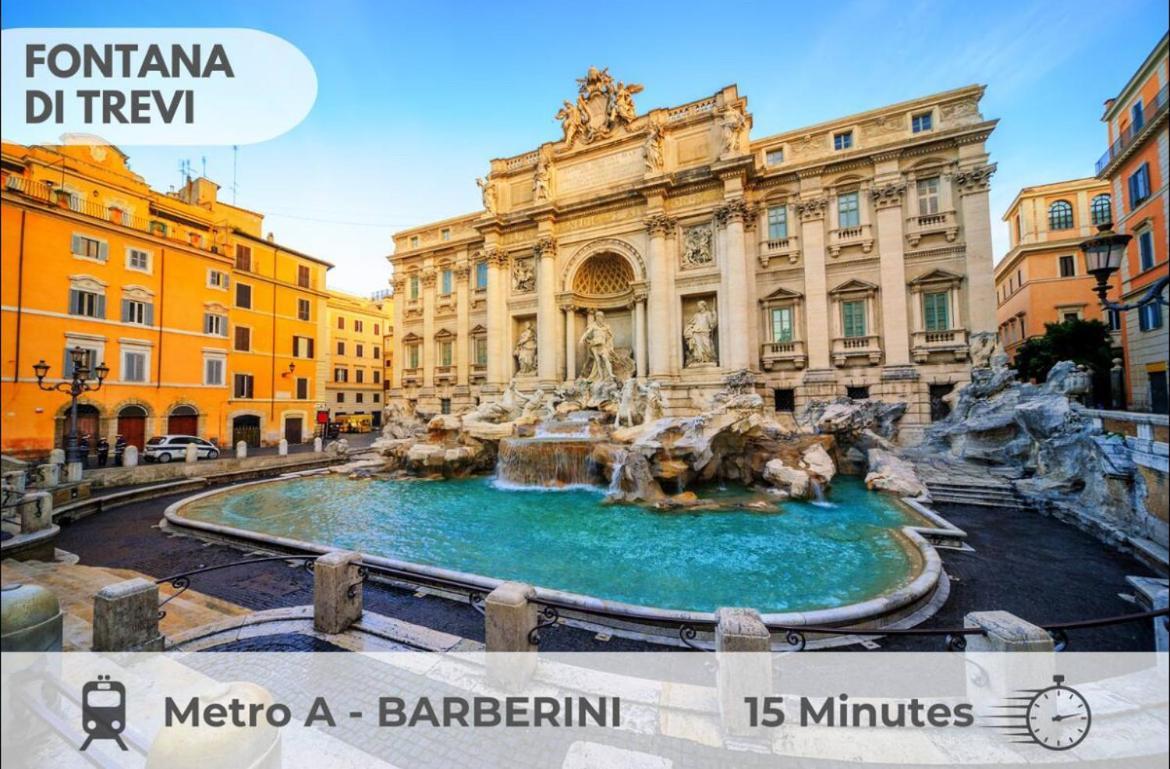 Large Garden Apartment Rome Luaran gambar